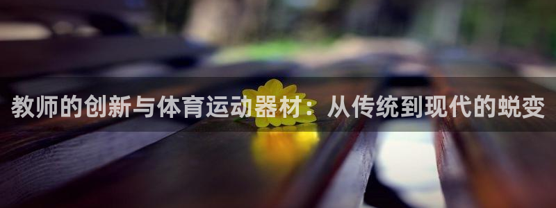 蓝狮在线平台登录：教师的创新与体育运动器材：从传统到现代的蜕变