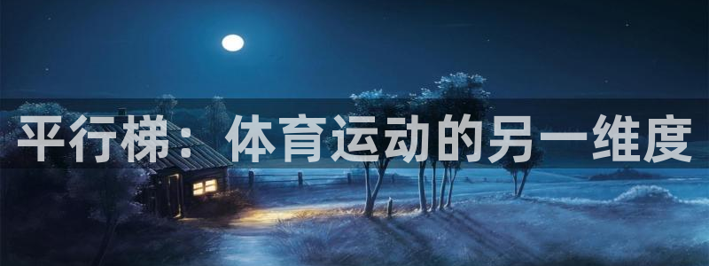 蓝狮在线体育注册：平行梯：体育运动的另一维度